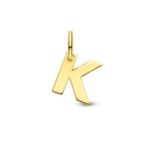 Marie-Celeste | Marie Celeste hanger letter - Goud | Nu te koop bij 14Karaats.nl | 10001091-Pendants