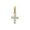 Marie-Celeste | Marie Celeste hanger kruis zirkonia - Goud | Nu te koop bij 14Karaats.nl | 10001091-Pendants