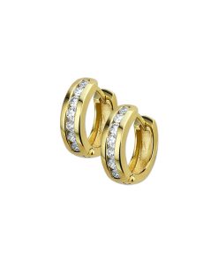 Sense Jewelry | Klapoorringen Diamant H P1 | Nu te koop bij 14Karaats.nl | 10001087-Earrings/Body-piercing Jewellery