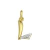 Sense Jewelry | Hanger Letter Diamant 0.005ct H Si | Nu te koop bij 14Karaats.nl | 10001091-Pendants