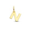 Marie-Celeste | Marie Celeste hanger letter - Goud | Nu te koop bij 14Karaats.nl | 10001091-Pendants