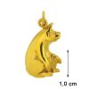 Blinx Jewels | Blinx Jewels Vergulden Hanger Varken | Nu te koop bij 14Karaats.nl | 10001091-Pendants
