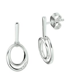 Its-Beautiful | oorhangers diamant 0.04ct (2x0.02ct) h si | Nu te koop bij 14Karaats.nl | 10001091-Pendants