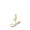 Lucardi | Lucardi Dames alfabet hanger met diamant (0