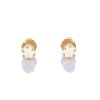 Petit Comité | Oorknopjes Geboortesteen Juni Maansteen Goud | cadeau dames | Nu te koop bij 14Karaats.nl | 10001087-Earrings/Body-piercing Jewellery
