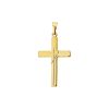 Its-Beautiful | Trendjuwelier huiscollectie 4010468 Gouden bedel kruis | Nu te koop bij 14Karaats.nl | 10001091-Pendants