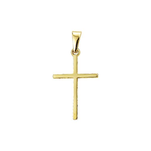 Kasius | Trendjuwelier huiscollectie 4009915 Gouden bedel kruis | Nu te koop bij 14Karaats.nl | 10001091-Pendants