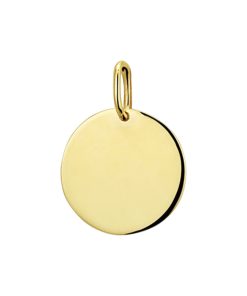 Sense Jewelry | Graveerhanger Rondje | Nu te koop bij 14Karaats.nl | 10001091-Pendants