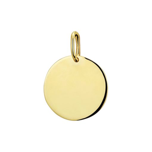 Sense Jewelry | Graveerhanger Rondje | Nu te koop bij 14Karaats.nl | 10001091-Pendants