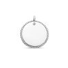 Kasius | Zilveren Graveerhanger rond 1337150 | Nu te koop bij 14Karaats.nl | 10001091-Pendants
