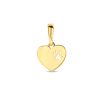Kasius | 14K geelgoud graveerhanger hart hondenpoot 4024440 | Nu te koop bij 14Karaats.nl | 10001091-Pendants