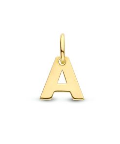 Marie-Celeste | Marie Celeste hanger letter - Goud | Nu te koop bij 14Karaats.nl | 10001091-Pendants