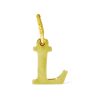 Star juwelier | Goud Hanger Letter L 14 karaats | Nu te koop bij 14Karaats.nl | 10001091-Pendants