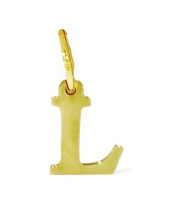 Star juwelier | Goud Hanger Letter L 14 karaats | Nu te koop bij 14Karaats.nl | 10001091-Pendants