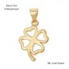 Fashion Jewelry | H.A.M.A. - Kettinghanger Klaver Vier - 18k. Gold plated - 1