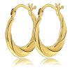 Zwartevalk | Juwelier Zwartevalk 14 karaat gouden oorbellen - 12.248/17mm | Nu te koop bij 14Karaats.nl | 10001087-Earrings/Body-piercing Jewellery