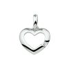 Sense Jewelry | Hanger Hart Zirkonia | Nu te koop bij 14Karaats.nl | 10001091-Pendants