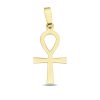 Zwartevalk | Juwelier Zwartevalk 14 karaat gouden ankh kruis - 14.277 | Nu te koop bij 14Karaats.nl | 10001091-Pendants