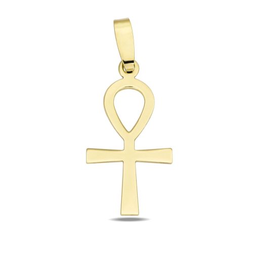 Zwartevalk | Juwelier Zwartevalk 14 karaat gouden ankh kruis - 14.277 | Nu te koop bij 14Karaats.nl | 10001091-Pendants