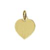 Sense Jewelry | Graveerhartje Mat Gediamanteerd | Nu te koop bij 14Karaats.nl | 10001091-Pendants