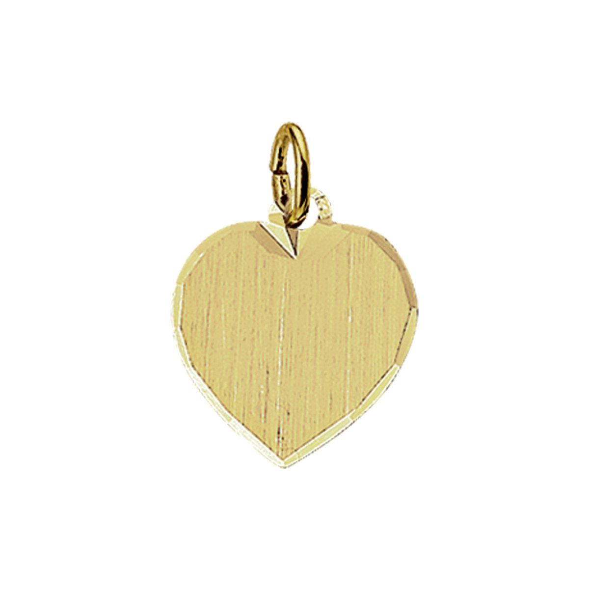 Sense Jewelry | Graveerhartje Mat Gediamanteerd | Koop bij 14Karaats.nl Sense Jewelry | Graveerhartje Mat Gediamanteerd | Nu te koop bij 14Karaats.nl | 10001091-Pendants