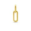 Silventi | Silventi 9NBSAM-G230295 Gouden Hangertje Schakels 7x3mm - 11mm totaal Lengte - 14 Karaat - Goud | Nu te koop bij 14Karaats.nl | 10001091-Pendants