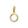 Its-Beautiful | hanger rondje zirkonia | Nu te koop bij 14Karaats.nl | 10001091-Pendants