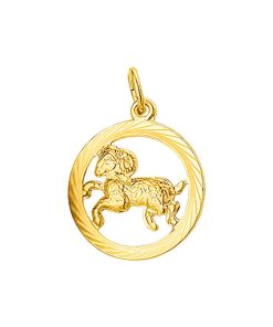 Its-Beautiful | hanger sterrenbeeld ram gediamanteerd | Nu te koop bij 14Karaats.nl | 10001091-Pendants