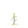 Lucardi | Lucardi Dames alfabet hanger met diamant (0