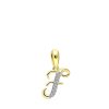 Lucardi | Lucardi Dames alfabet hanger met diamant (0