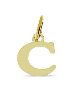 Star juwelier | Goud Hanger Letter C 14 karaats | Nu te koop bij 14Karaats.nl | 10001091-Pendants