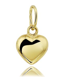 Zwartevalk | Juwelier Zwartevalk 14 karaat gouden hart hanger - 14.102.022 | Nu te koop bij 14Karaats.nl | 10001091-Pendants