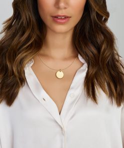 Sense Jewelry | Graveerhanger Rond | Nu te koop bij 14Karaats.nl | 10001091-Pendants