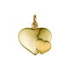 Sense Jewelry | Hanger Hart Poli/mat | Nu te koop bij 14Karaats.nl | 10001091-Pendants