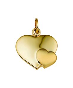 Sense Jewelry | Hanger Hart Poli/mat | Nu te koop bij 14Karaats.nl | 10001091-Pendants