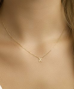 Sense Jewelry | Collier Letter 40 - 42 - 44 Cm | Nu te koop bij 14Karaats.nl | Armbanden