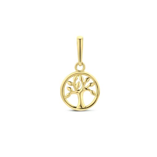 Marie-Celeste | Marie Celeste hanger levensboom - 7.6 mm - Goud | Nu te koop bij 14Karaats.nl | 10001091-Pendants
