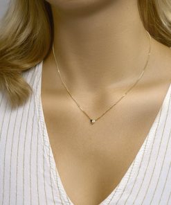 Sense Jewelry | Hanger Hart Zirkonia | Nu te koop bij 14Karaats.nl | 10001091-Pendants