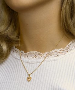 Sense Jewelry | Hanger Hart Zirkonia | Nu te koop bij 14Karaats.nl | 10001091-Pendants