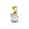 Sense Jewelry | Hanger Diamant 0.10ct H Si | Nu te koop bij 14Karaats.nl | 10001091-Pendants