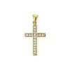 Tomylo | Trendjuwelier huiscollectie 4009570 Gouden bedel kruis | Nu te koop bij 14Karaats.nl | 10001091-Pendants