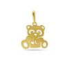 Silventi | Silventi 9NBSAM-G230314 Gouden Hangertje Beertje - 11