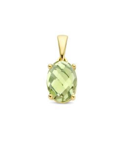 Its-Beautiful | hanger groen amethist | Nu te koop bij 14Karaats.nl | 10001091-Pendants