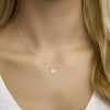 Sense Jewelry | Collier Letter 40 - 42 - 44 Cm | Nu te koop bij 14Karaats.nl | 10001091-Pendants