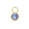 Its-Beautiful | oorringhanger tanzaniet per stuk | Nu te koop bij 14Karaats.nl | 10001091-Pendants