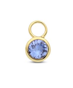Its-Beautiful | oorringhanger tanzaniet per stuk | Nu te koop bij 14Karaats.nl | 10001091-Pendants