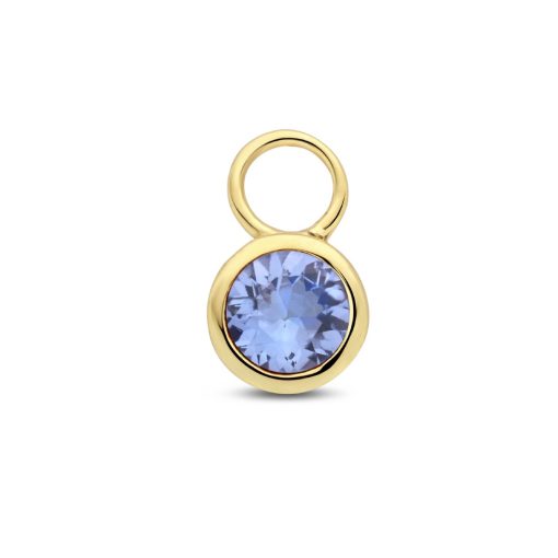 Its-Beautiful | oorringhanger tanzaniet per stuk | Nu te koop bij 14Karaats.nl | 10001091-Pendants