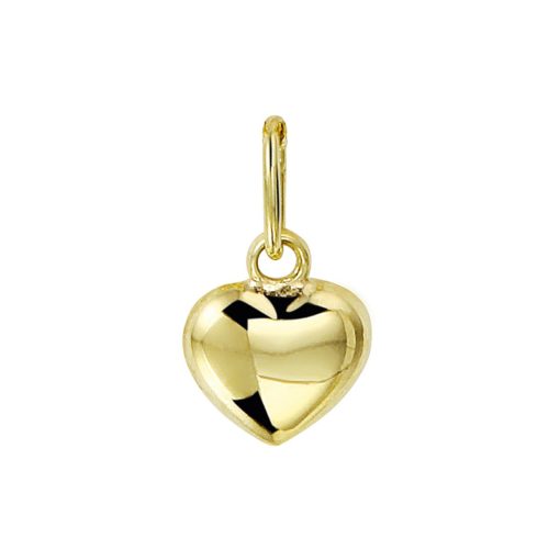 Its-Beautiful | Hanger Hart 14K Geelgoud | Nu te koop bij 14Karaats.nl | 10001091-Pendants