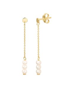 Its-Beautiful | oorhangers parel | Nu te koop bij 14Karaats.nl | 10001091-Pendants