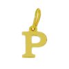 Star juwelier | Goud Hanger Letter P 14 karaats | Nu te koop bij 14Karaats.nl | 10001091-Pendants